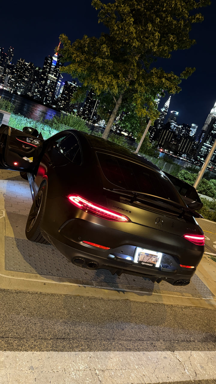 Plain Premium Car License Plate
