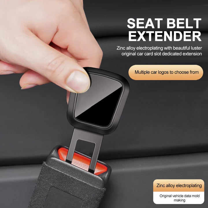 2 PCS Car Seat Belt Clip Extender NOISE CANCELATION